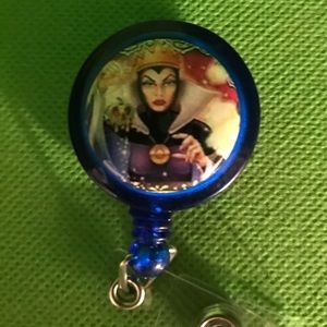 3/$35 Wicked Queen  badge reel